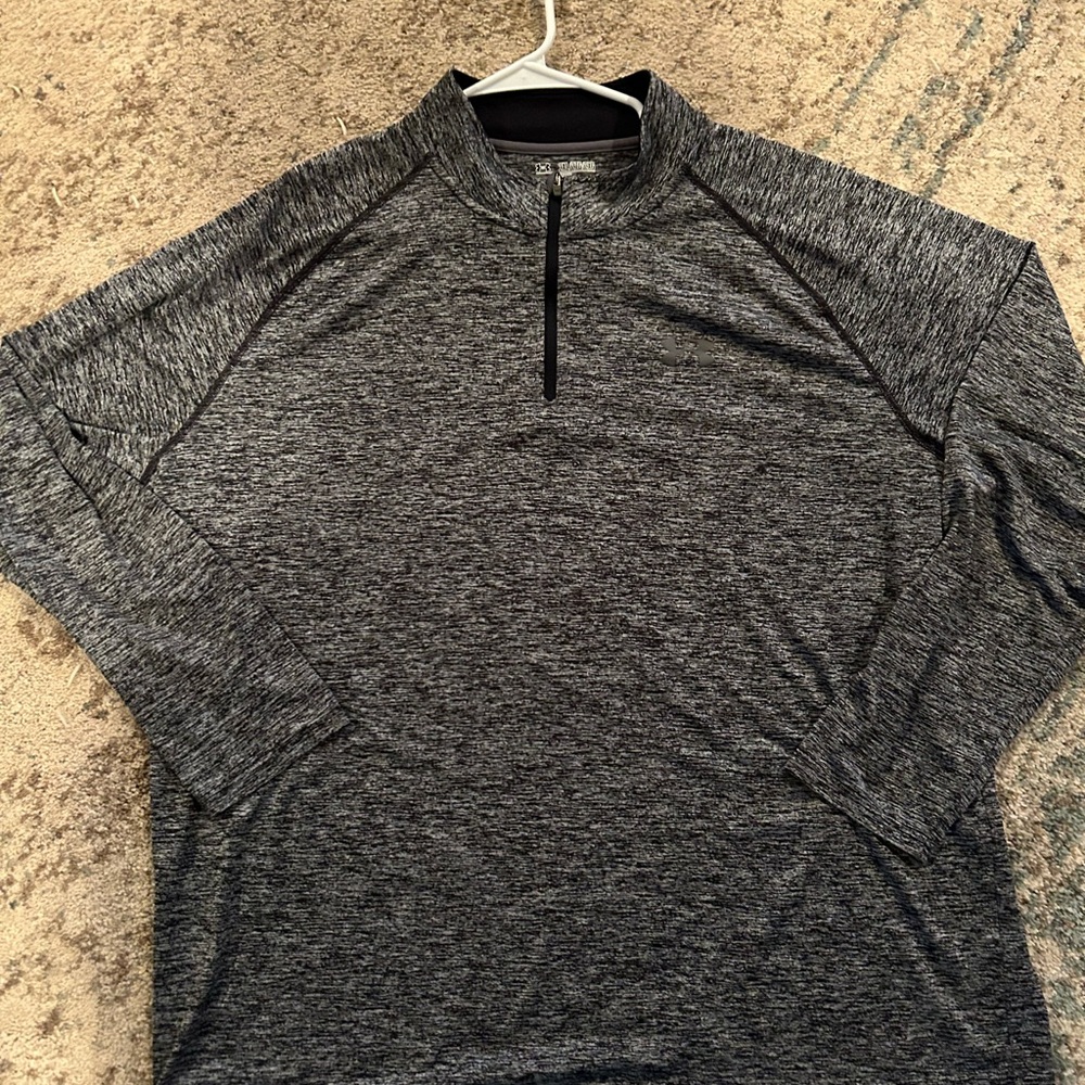 Under Armour Gray Quarter-Zip Pullover